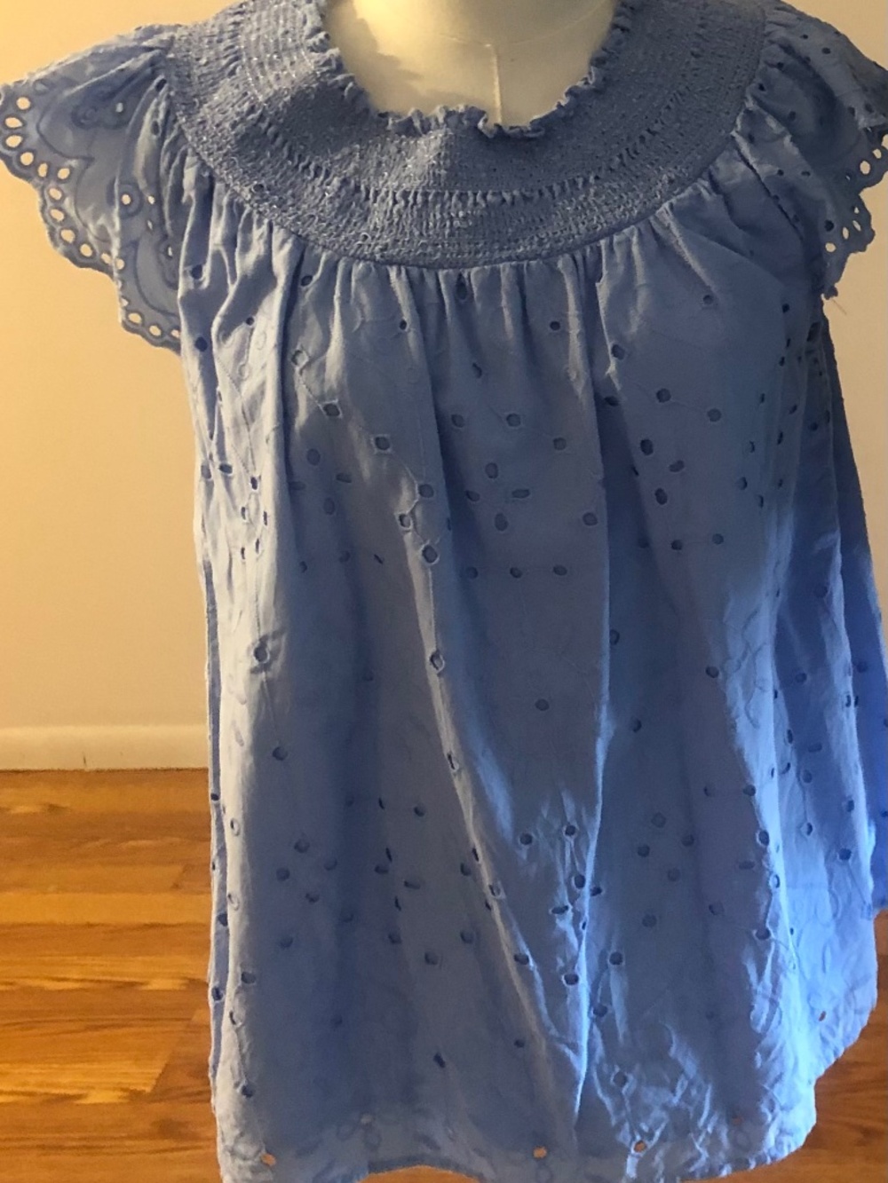 Loft Baby Blue Top